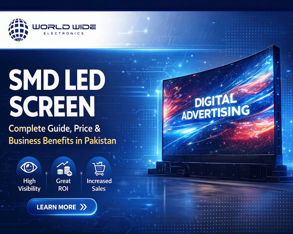 SMD LED screens for digital advertising