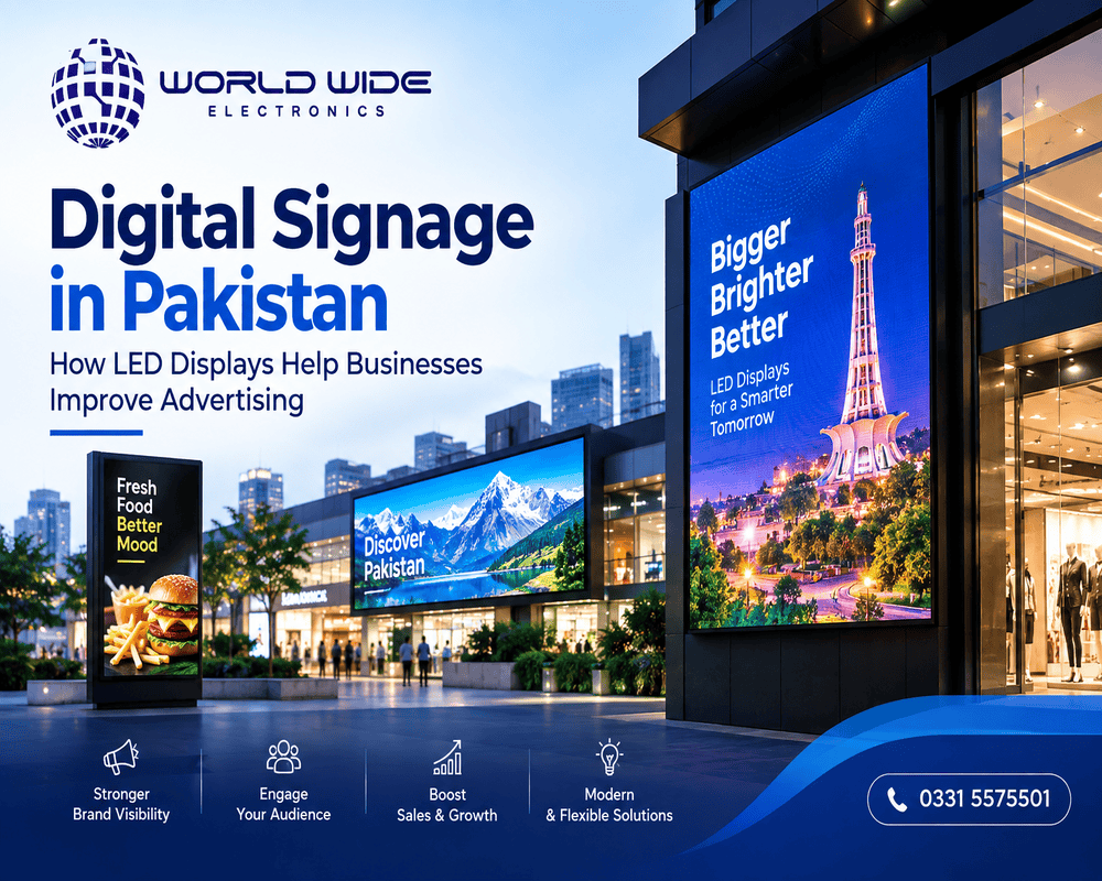 Digital Signage Solutions in Pakistan